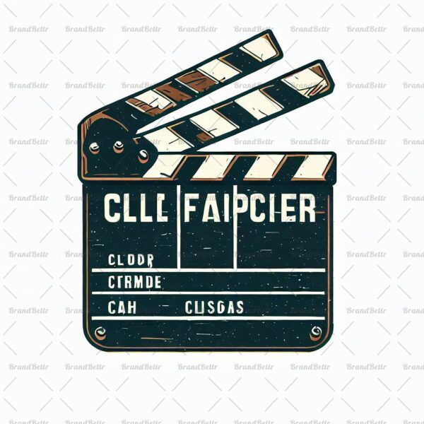 Klappern von Filmklappen im Vintage